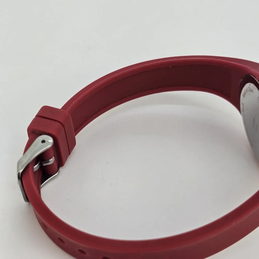 30MM Women's Christmas Watch White Dial Red Plastic Bands New‎ Battery